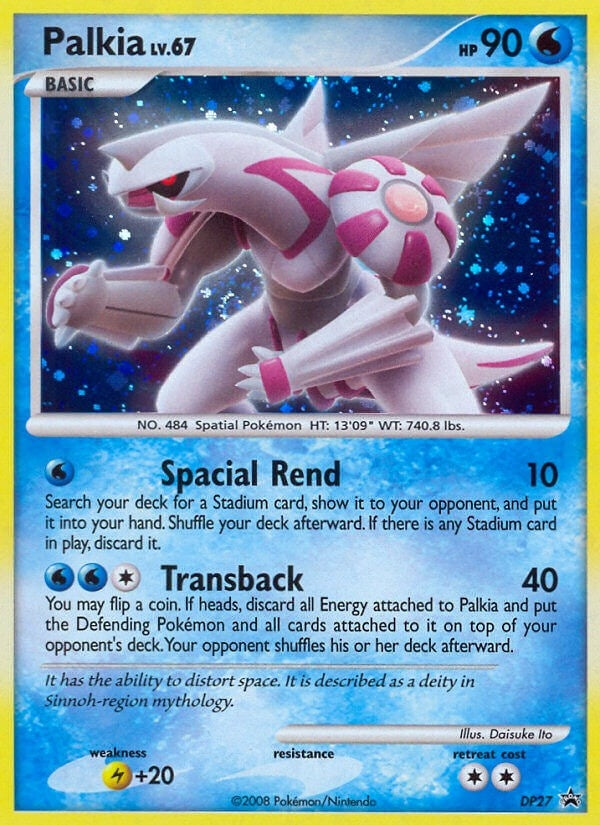 Image for Palkia - DP27 (DP27) (PR) - Pokemon