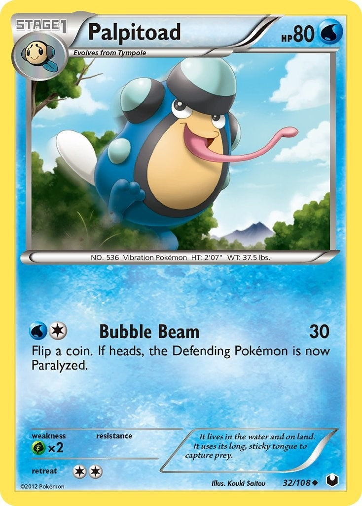 Image for Palpitoad (32/108) (DEX) - Pokemon