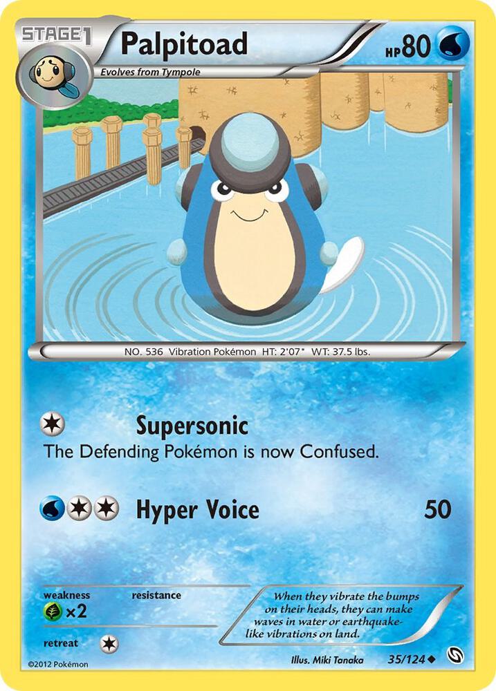 Image for Palpitoad (35/124) (DRX) - Pokemon