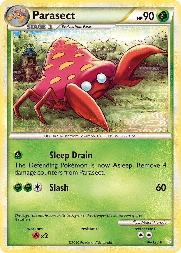 Image for Parasect (48/123) (HS) - Pokemon