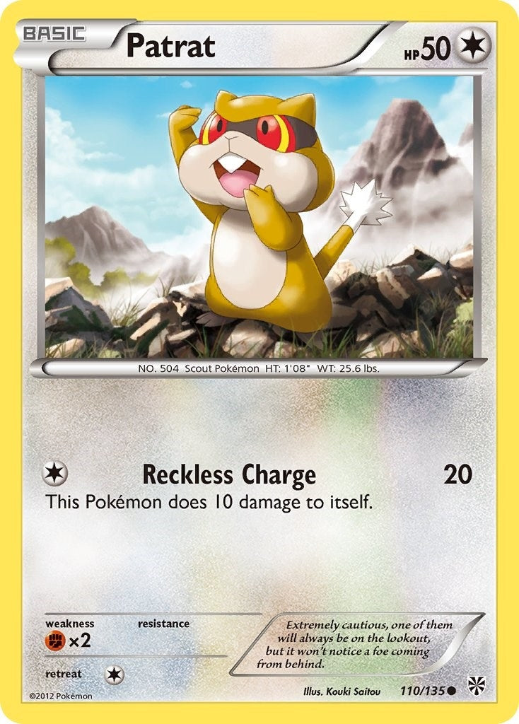 Image for Patrat (110) (110/135) (PLS) - Pokemon