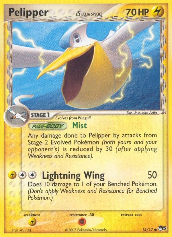 Image for Pelipper (Delta Species) (014/017) (POP) - Pokemon