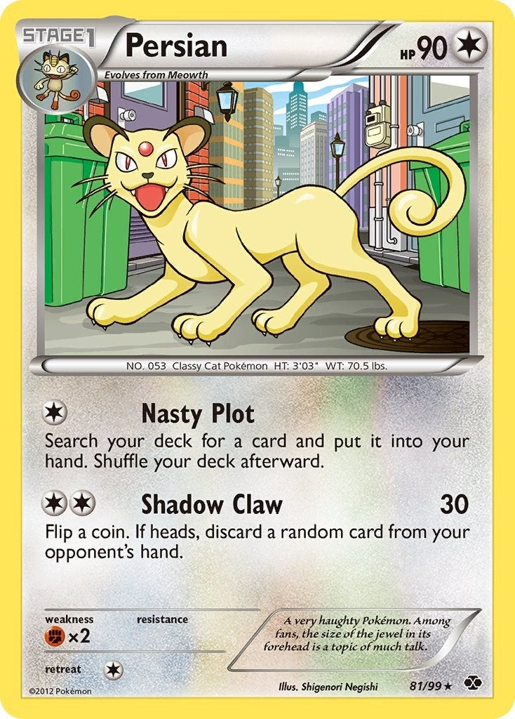 Image for Persian (81/99) (NXD) - Pokemon