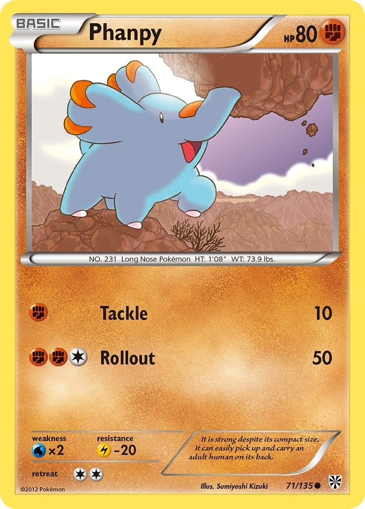 Image for Phanpy (71/135) (PLS) - Pokemon