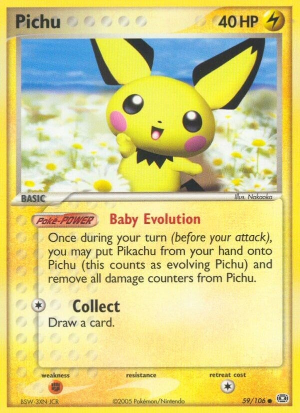 Image for Pichu (59/106) (EM) - Pokemon