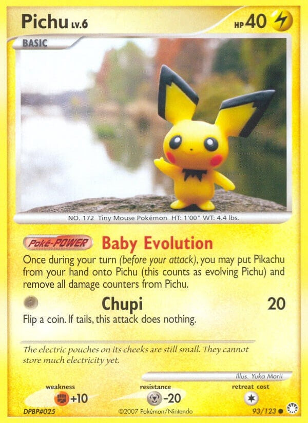 Image for Pichu (93/123) (MT) - Pokemon