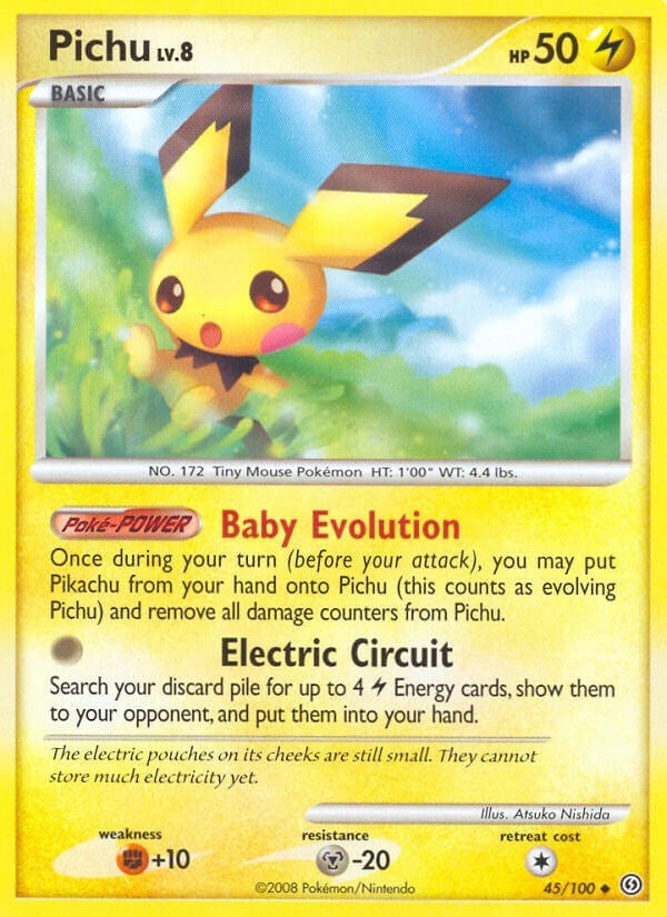Image for Pichu (45/100) (SF) - Pokemon
