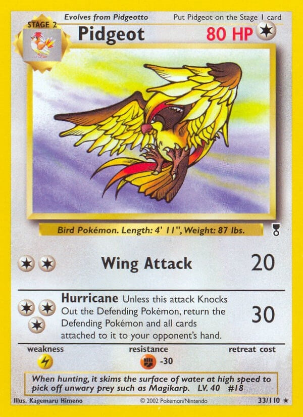 Image for Pidgeot (033/110) (LC) - Pokemon