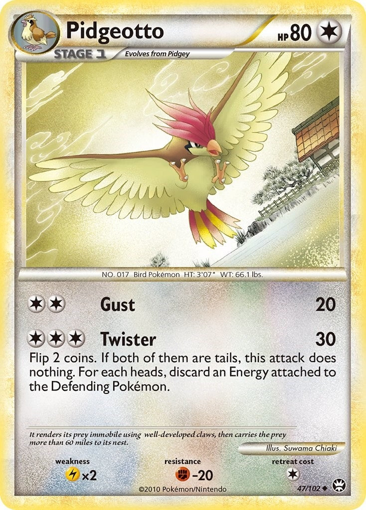 Image for Pidgeotto (47/102) (TM) - Pokemon