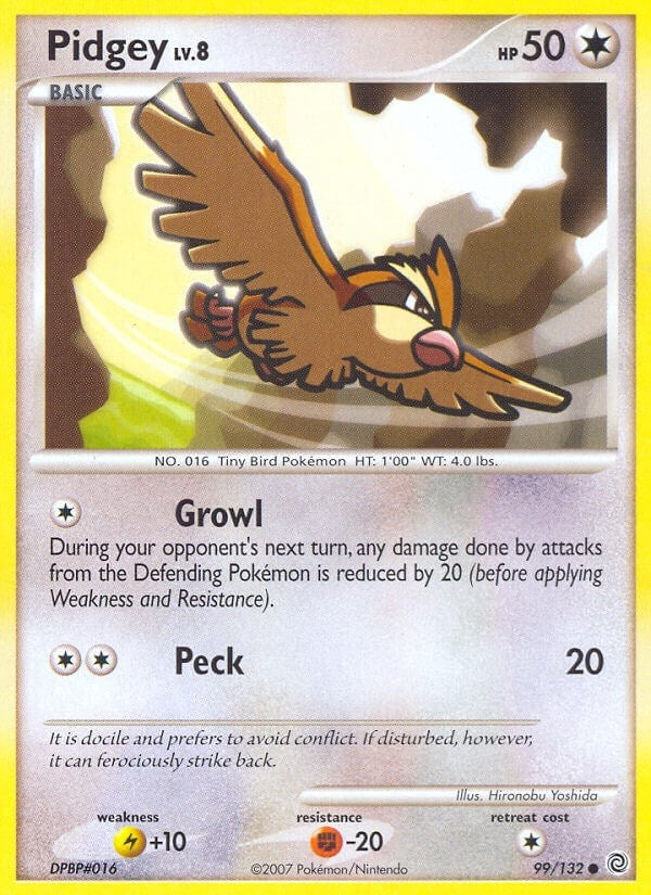 Image for Pidgey (99/132) (SW) - Pokemon