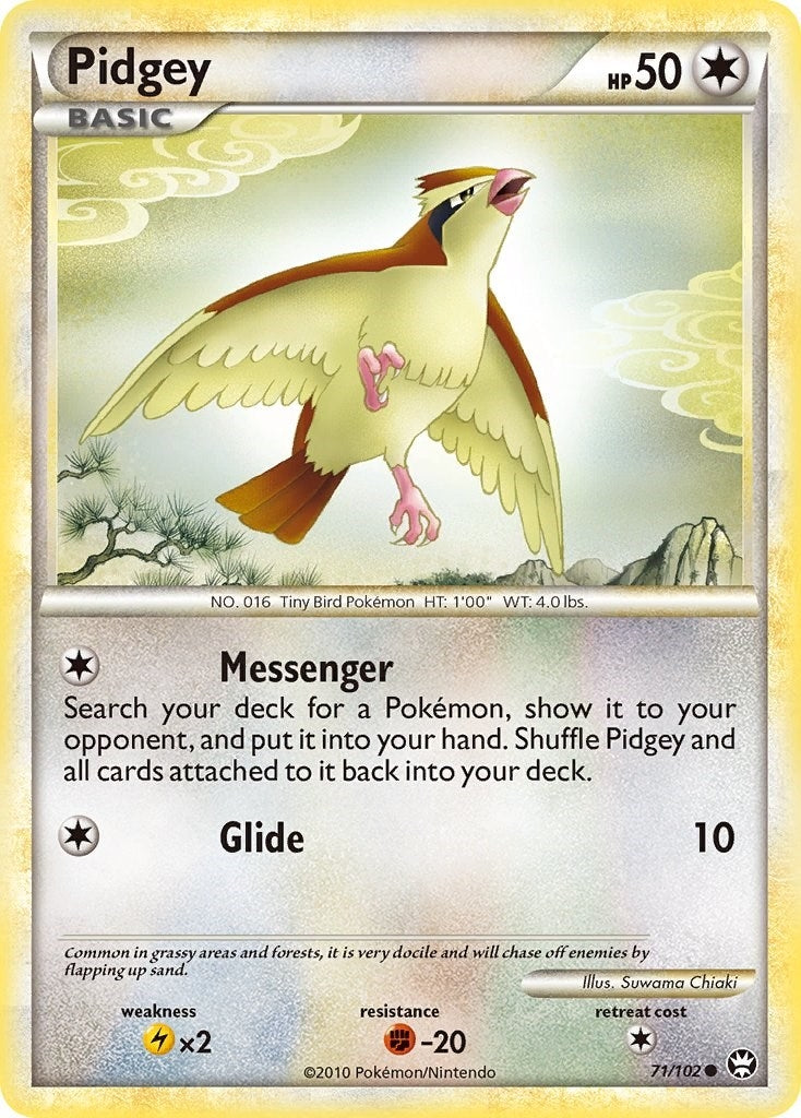 Image for Pidgey (71/102) (TM) - Pokemon