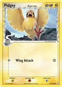 Image for Pidgey (Delta Species) (77/110) (HP) - Pokemon