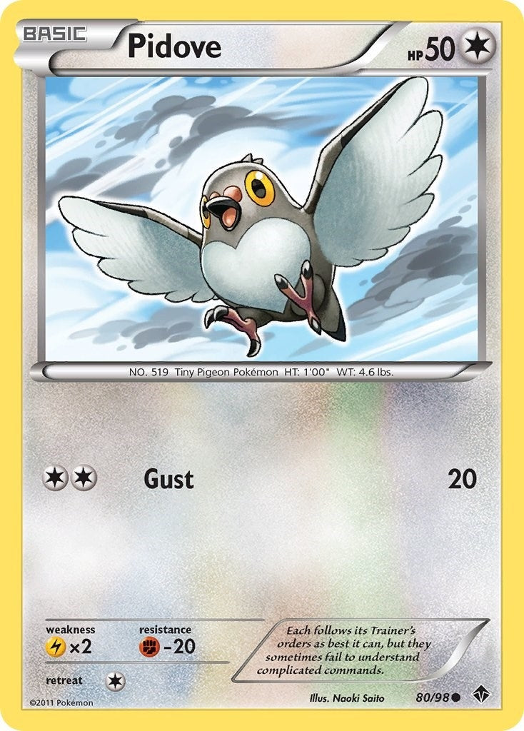 Image for Pidove (80/98) (EPO) - Pokemon