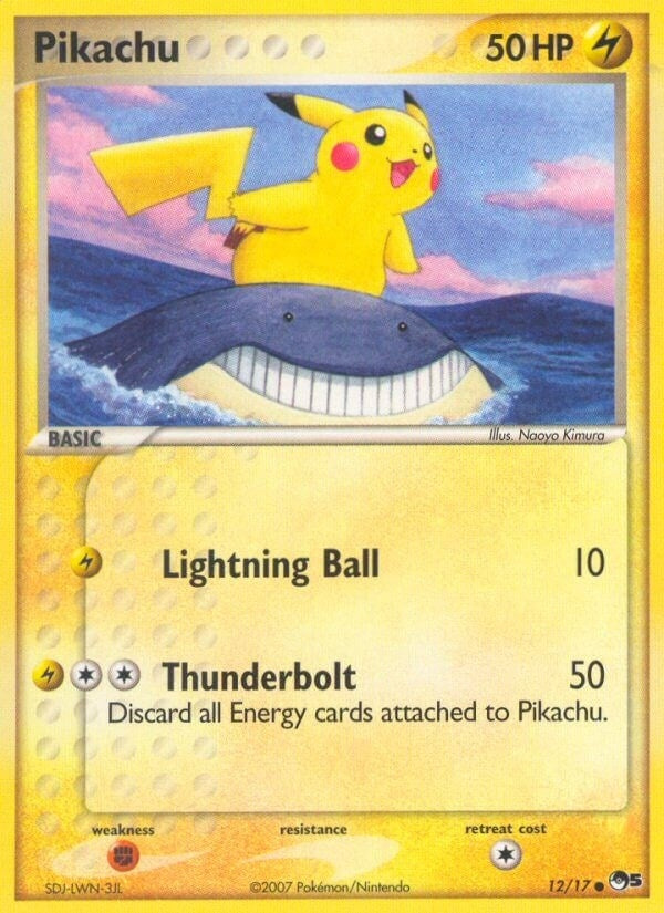 Image for Pikachu (012/017) (POP) - Pokemon