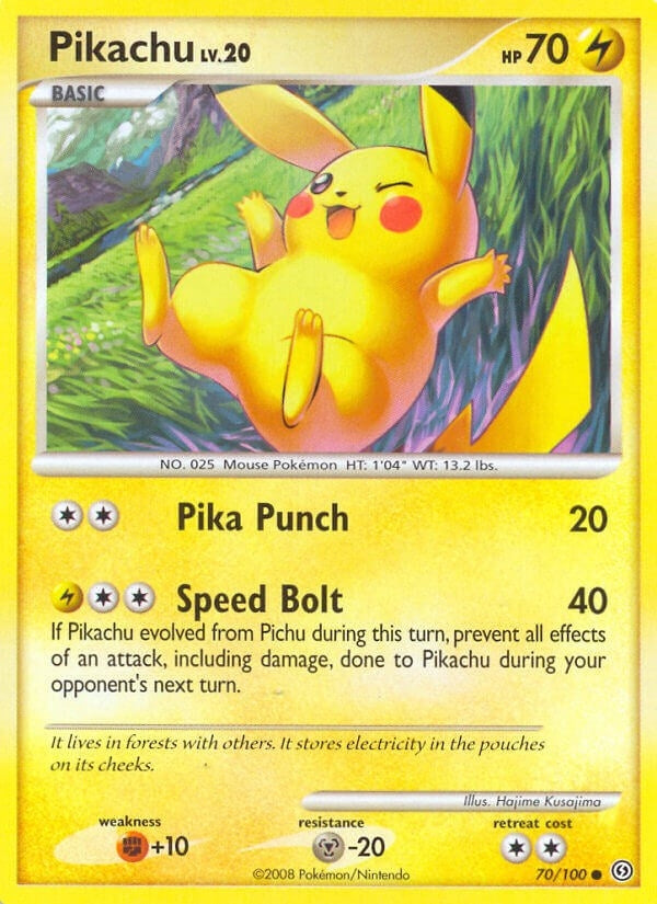 Image for Pikachu (70/100) (SF) - Pokemon