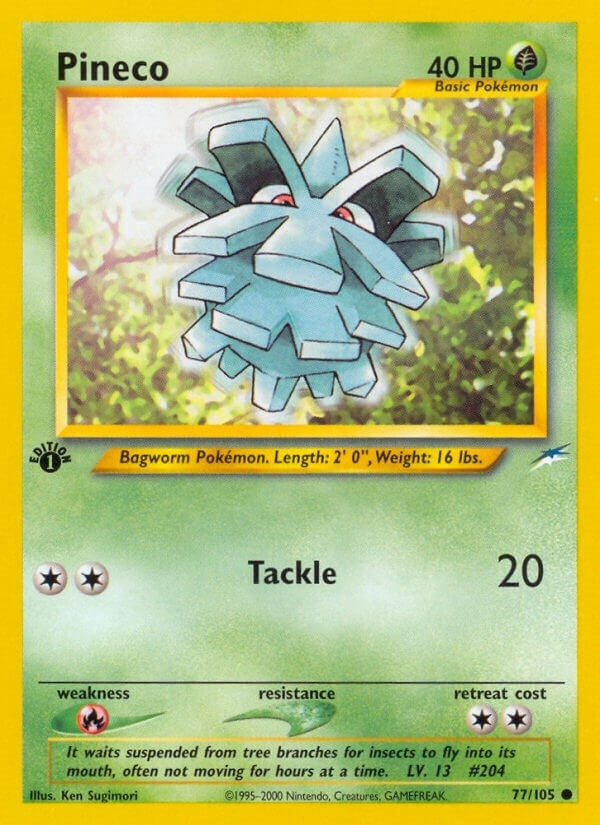 Image for Pineco (077/105) (N4) - Pokemon