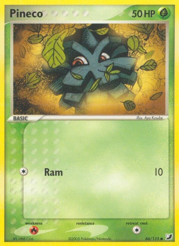 Image for Pineco (66/115) (UF) - Pokemon