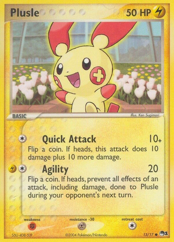Image for Plusle (013/017) (POP) - Pokemon