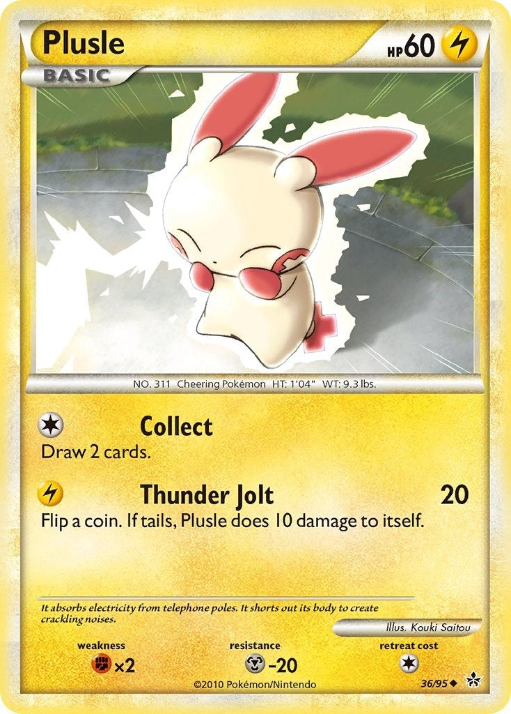 Image for Plusle (36/95) (UL) - Pokemon