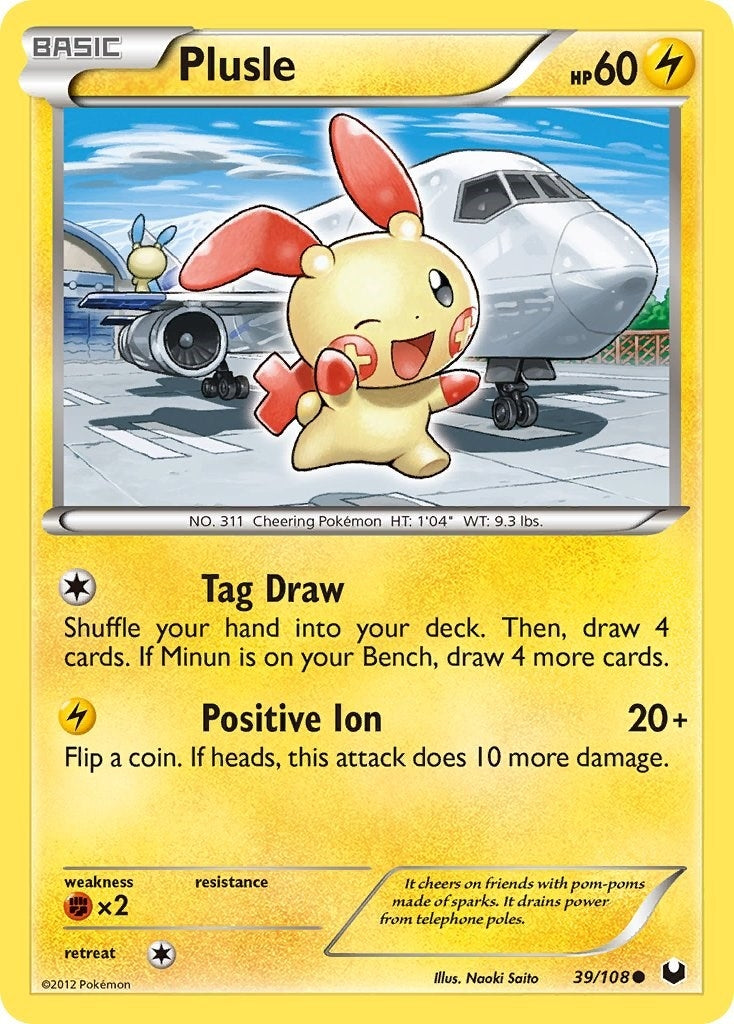 Image for Plusle (39/108) (DEX) - Pokemon