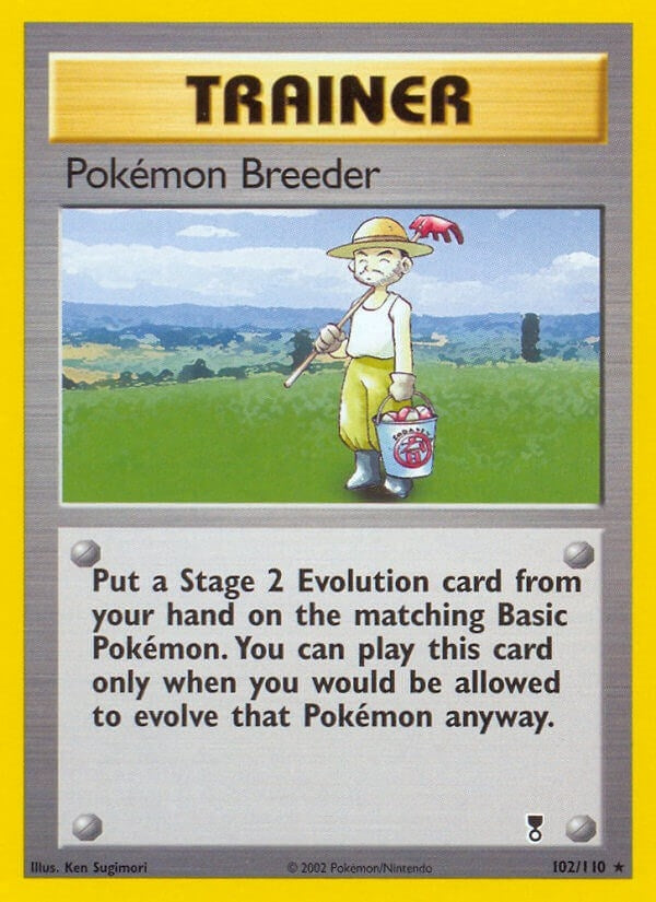 Image for Pokemon Breeder (102/110) (LC) - Pokemon