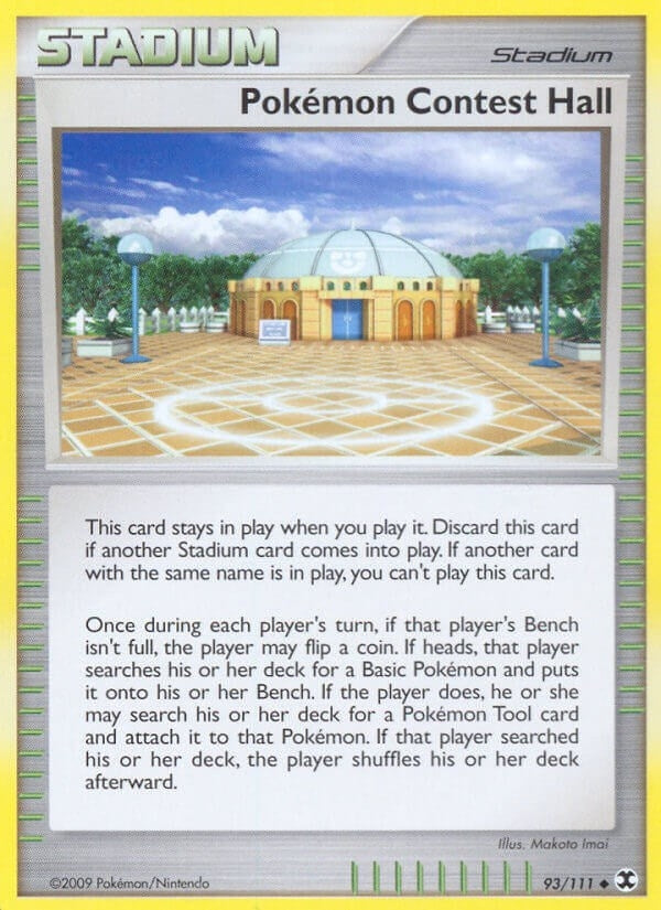 Image for Pokemon Contest Hall (93/111) (RR) - Pokemon