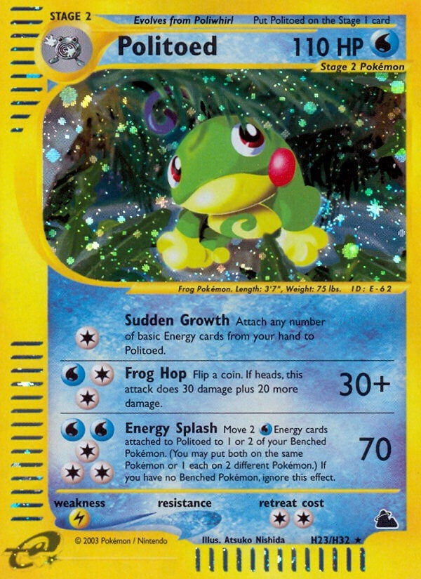 Image for Politoed (H23) (H23/H32) (SK) - Pokemon