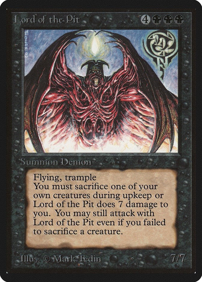 Image for Lord of the Pit - Magic: The Gathering