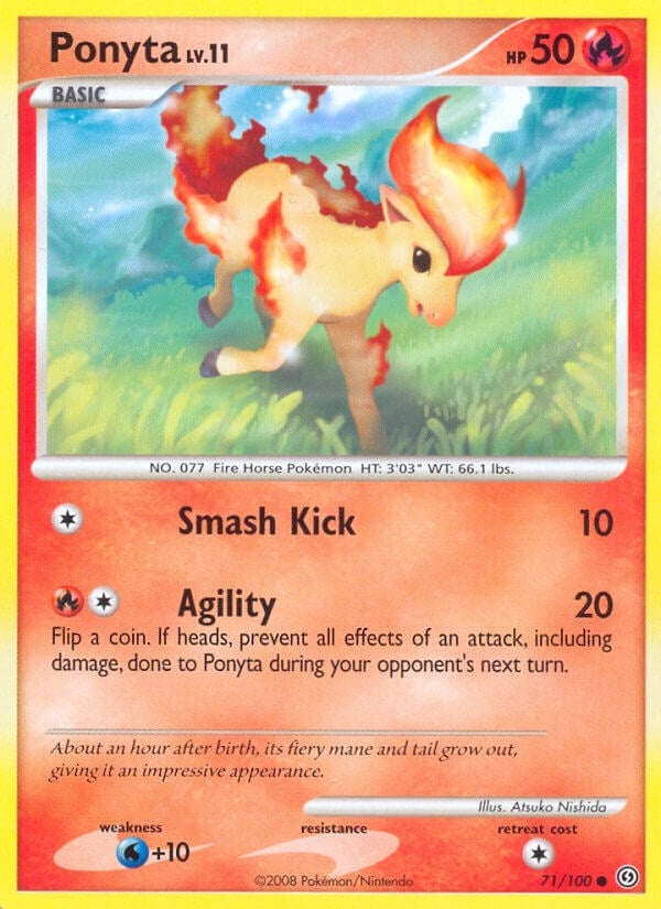 Image for Ponyta (71/100) (SF) - Pokemon