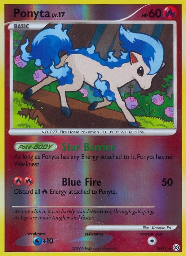Image for Ponyta (Shiny) (SH11) (AR) - Pokemon