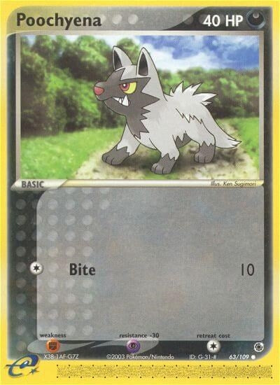 Image for Poochyena (63/109) (RS) - Pokemon