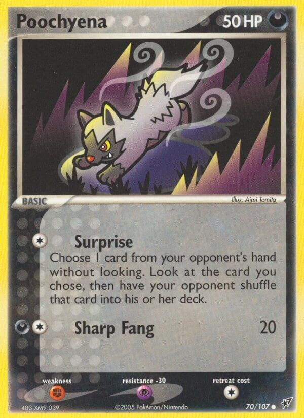 Image for Poochyena (70/107) (DX) - Pokemon
