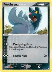 Image for Poochyena (80/110) (HP) - Pokemon