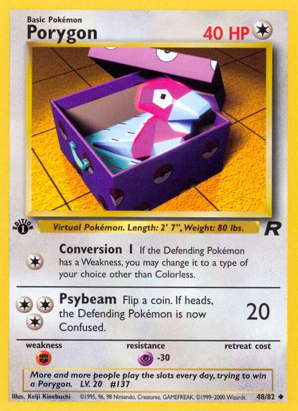 Image for Porygon (48/82) (TR) - Pokemon