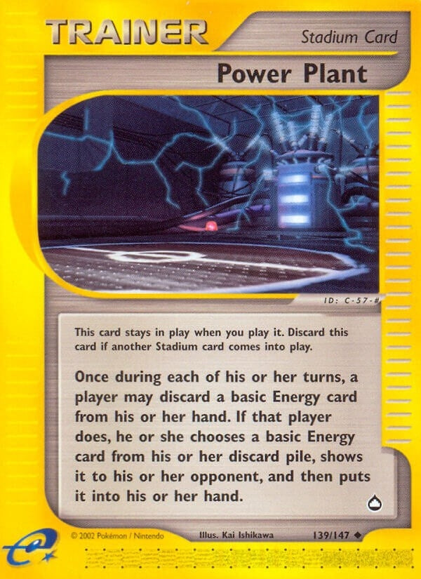 Image for Power Plant (139/147) (AQ) - Pokemon