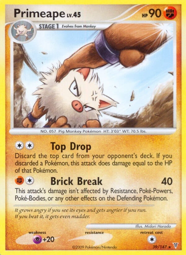 Image for Primeape (39) (SV) - Pokemon