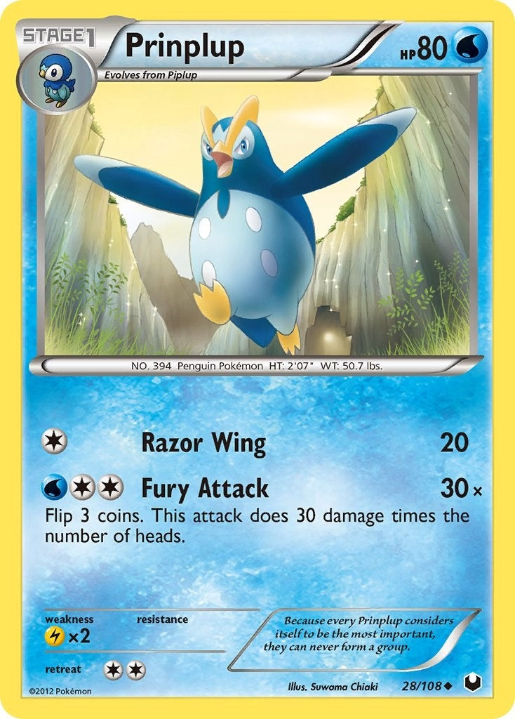 Image for Prinplup (28/108) (DEX) - Pokemon