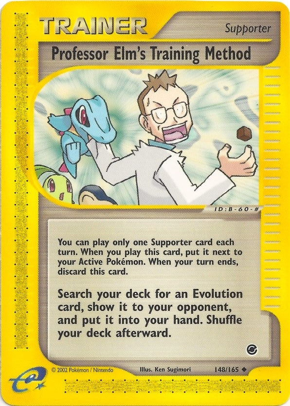 Image for Professor Elm's Training Method (148/165) (EX) - Pokemon
