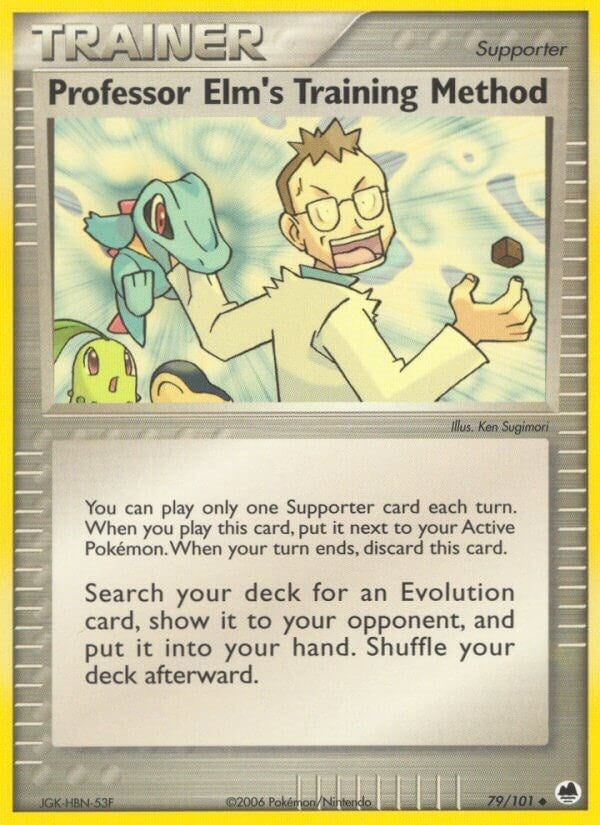 Image for Professor Elm's Training Method (79/101) (DF) - Pokemon