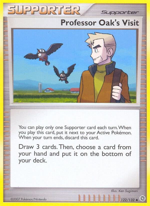 Image for Professor Oak's Visit (122/132) (SW) - Pokemon