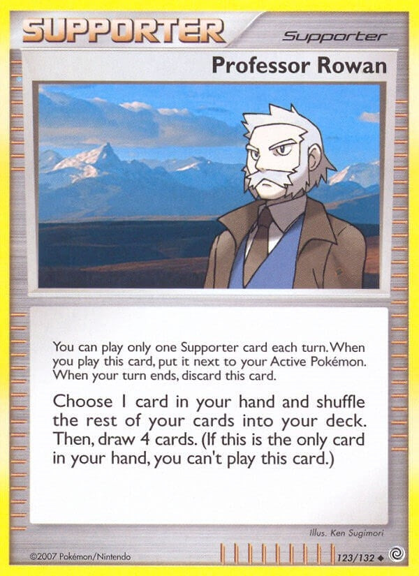 Image for Professor Rowan (123/132) (SW) - Pokemon
