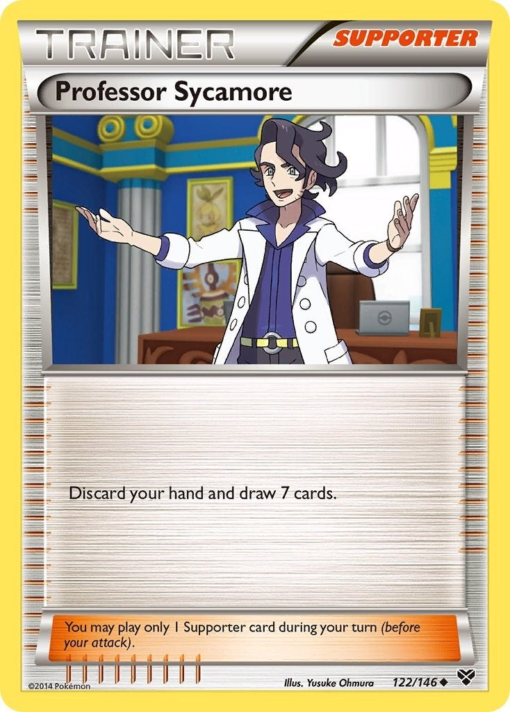 Image for Professor Sycamore (122/146) (XY) - Pokemon