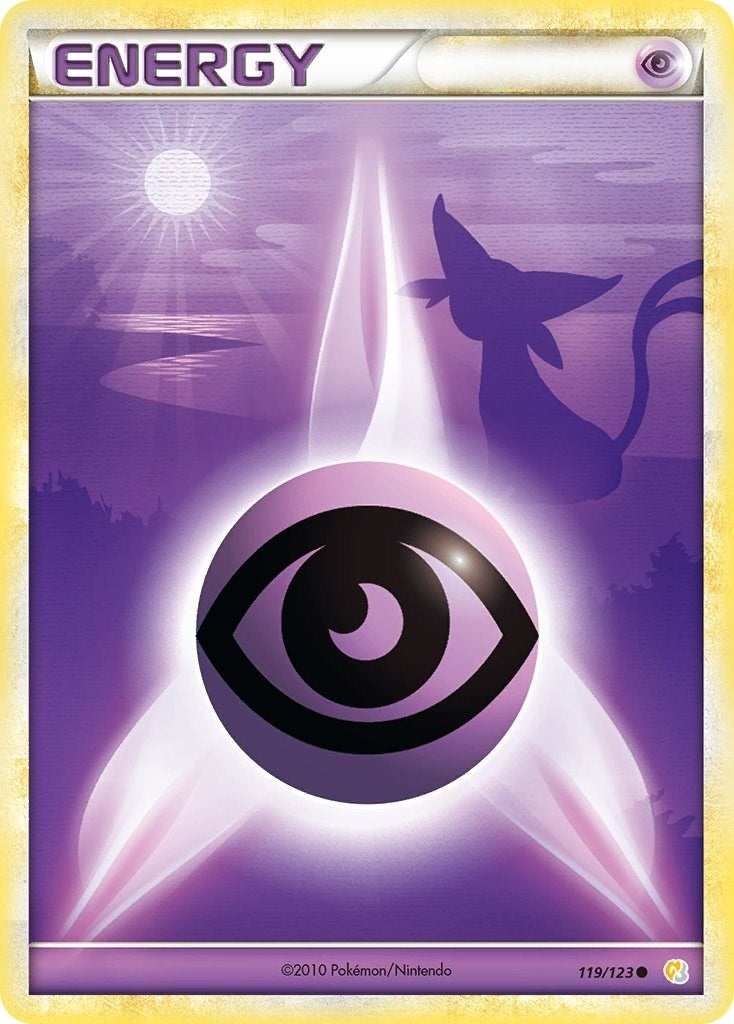 Image for Psychic Energy (119/123) (HS) - Pokemon