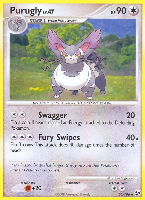 Image for Purugly (50/106) (GE) - Pokemon