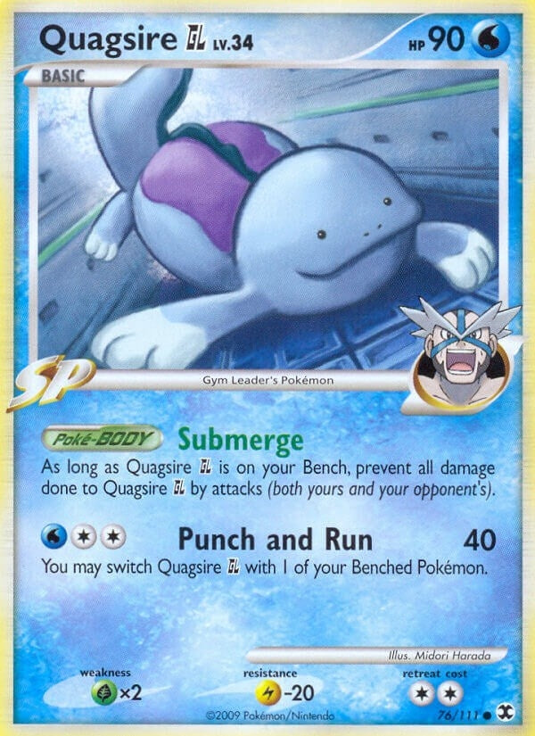 Image for Quagsire GL (76/111) (RR) - Pokemon