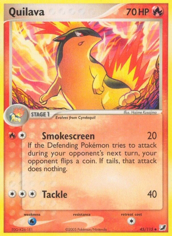 Image for Quilava (45/115) (UF) - Pokemon
