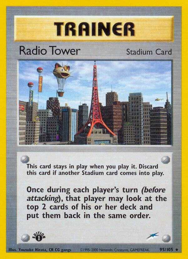 Image for Radio Tower (095/105) (N4) - Pokemon