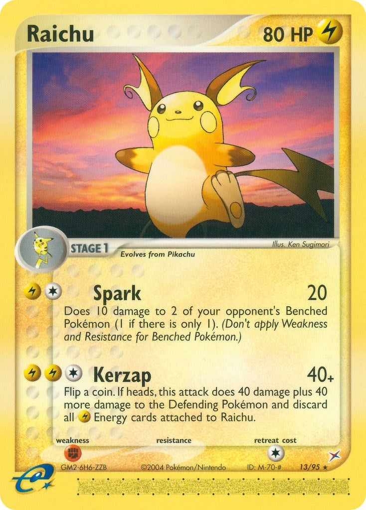 Image for Raichu (13/95) (MA) - Pokemon