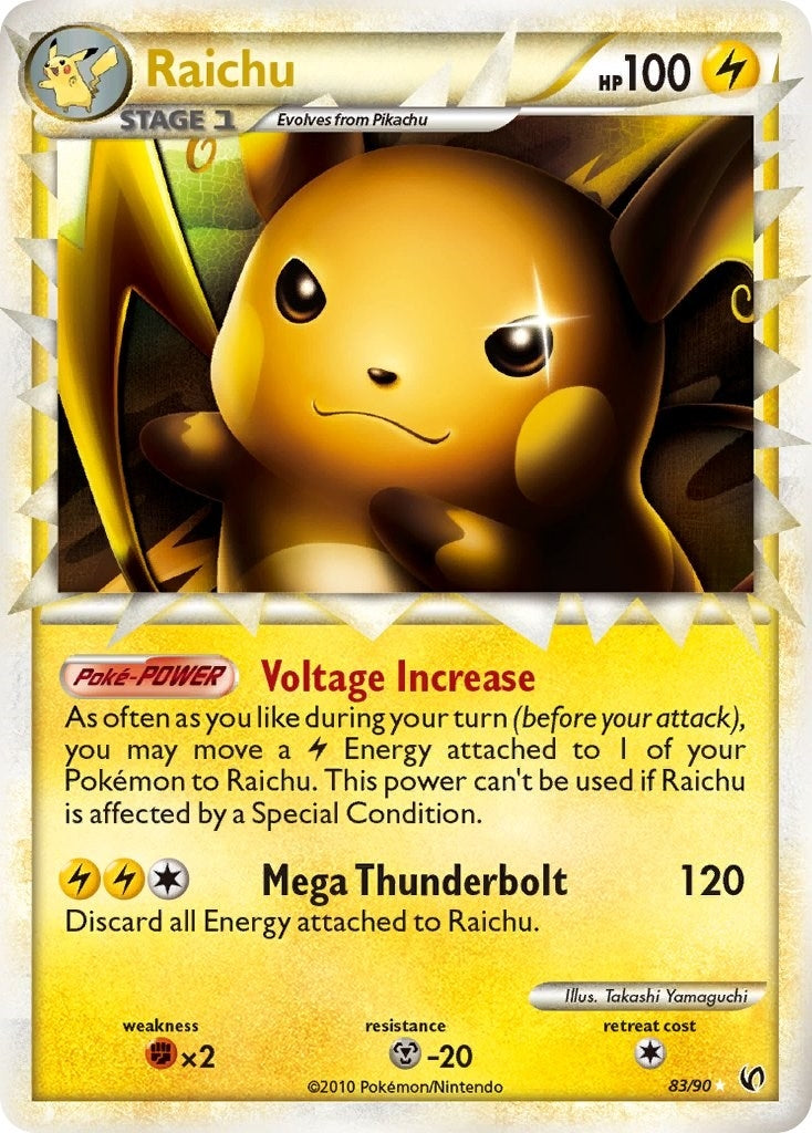Image for Raichu (Prime) (83/90) (UD) - Pokemon