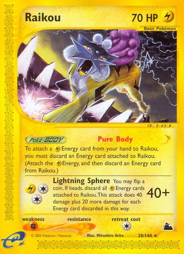 Image for Raikou (028/144) (SK) - Pokemon